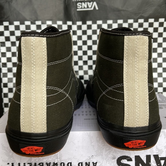 Vans Crockett High Forest/Black Men’s sneakers - Picture 14 of 16